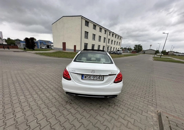 Mercedes-Benz Klasa C cena 84900 przebieg: 136000, rok produkcji 2015 z Chociwel małe 106
